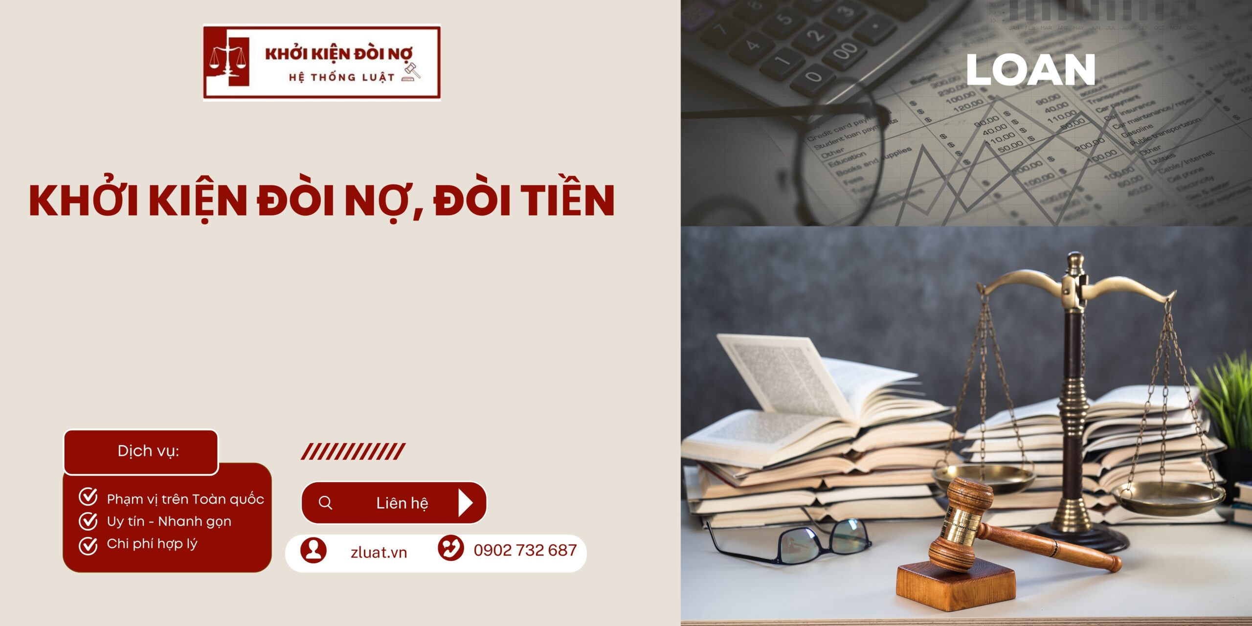 Gói dịch vụ khởi kiện yêu cầu thanh toán nợ khu vực phường Bình Minh, Vĩnh Long<br><br> - Ảnh 1